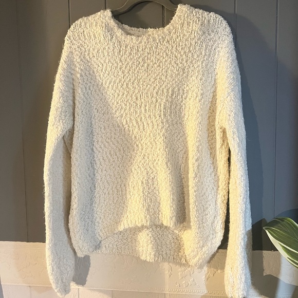 Cream Chunky Knit Kaisely Anthropologie Sweater - Picture 3 of 4